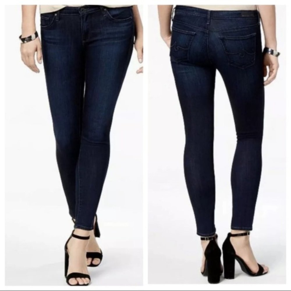 AG The Legging Ankle Dark Wash Jeans Size 27